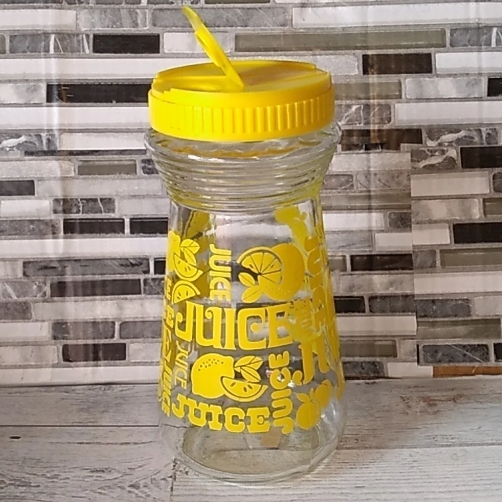 Vintage Procter and Gamble coffee juice lemonade carafe glass pitcher